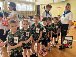 Горродские спортивные соревнования среди дошкольников "Веселые старты".